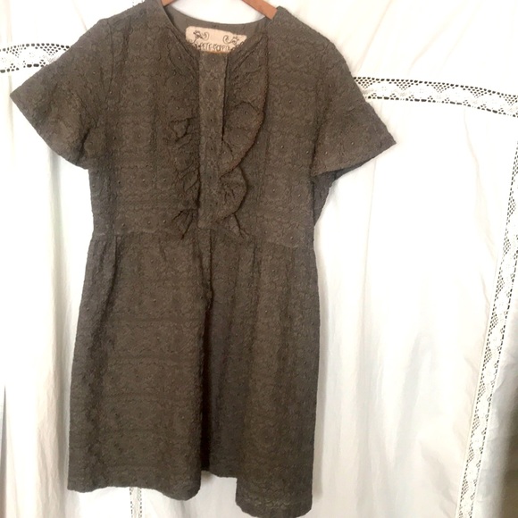 Johnny Was Dresses & Skirts - Pete & Greta Gray Silk Mini Dress from Johnny Was